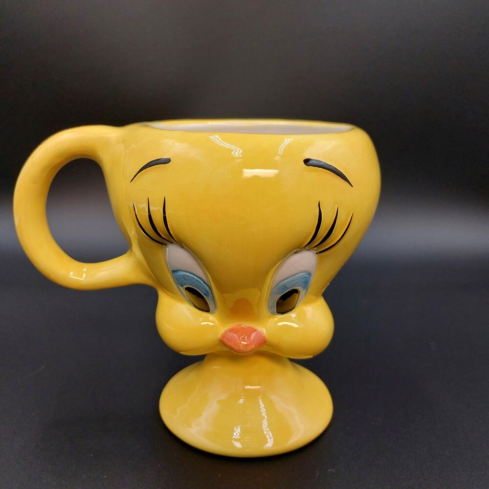 Tweety Bird Vintage 2000 Warener Bros. Looney Tunes Ceramic Mug Y2K